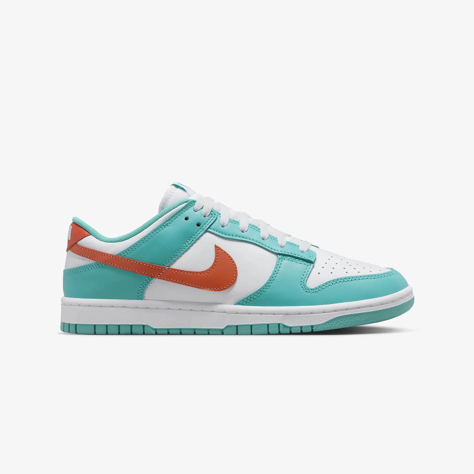 Nike | DUNK LOW RETRO { WHITE/COSMIC CLAY-DUSTY CACTUS