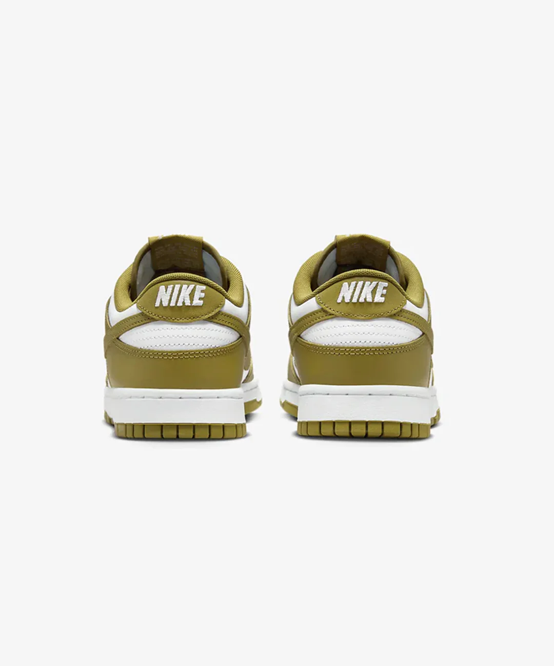 Nike | DUNK LOW RETRO  { WHITE/PACIFIC MOSS - Image 3