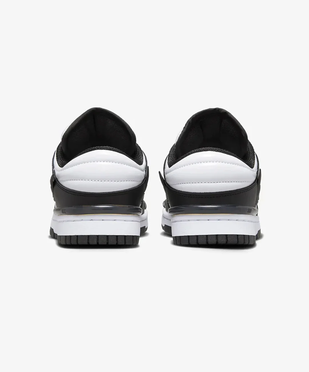 Nike | DUNK LOW TWIST { BLACK/WHITE-BLACK - Image 3