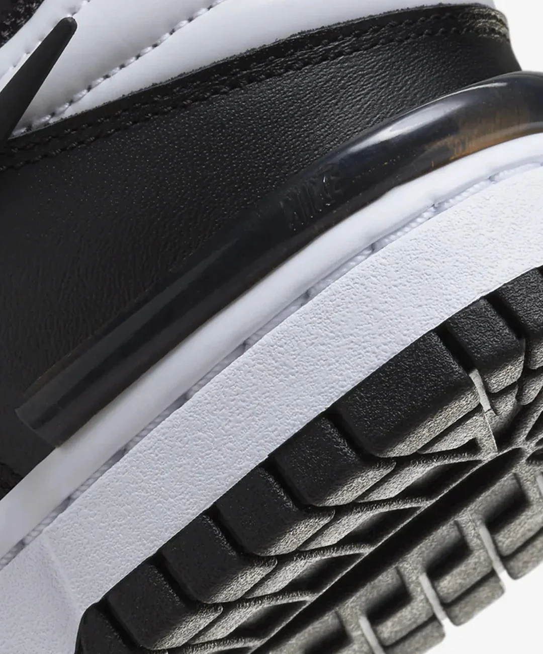 Nike | DUNK LOW TWIST { BLACK/WHITE-BLACK - Image 5