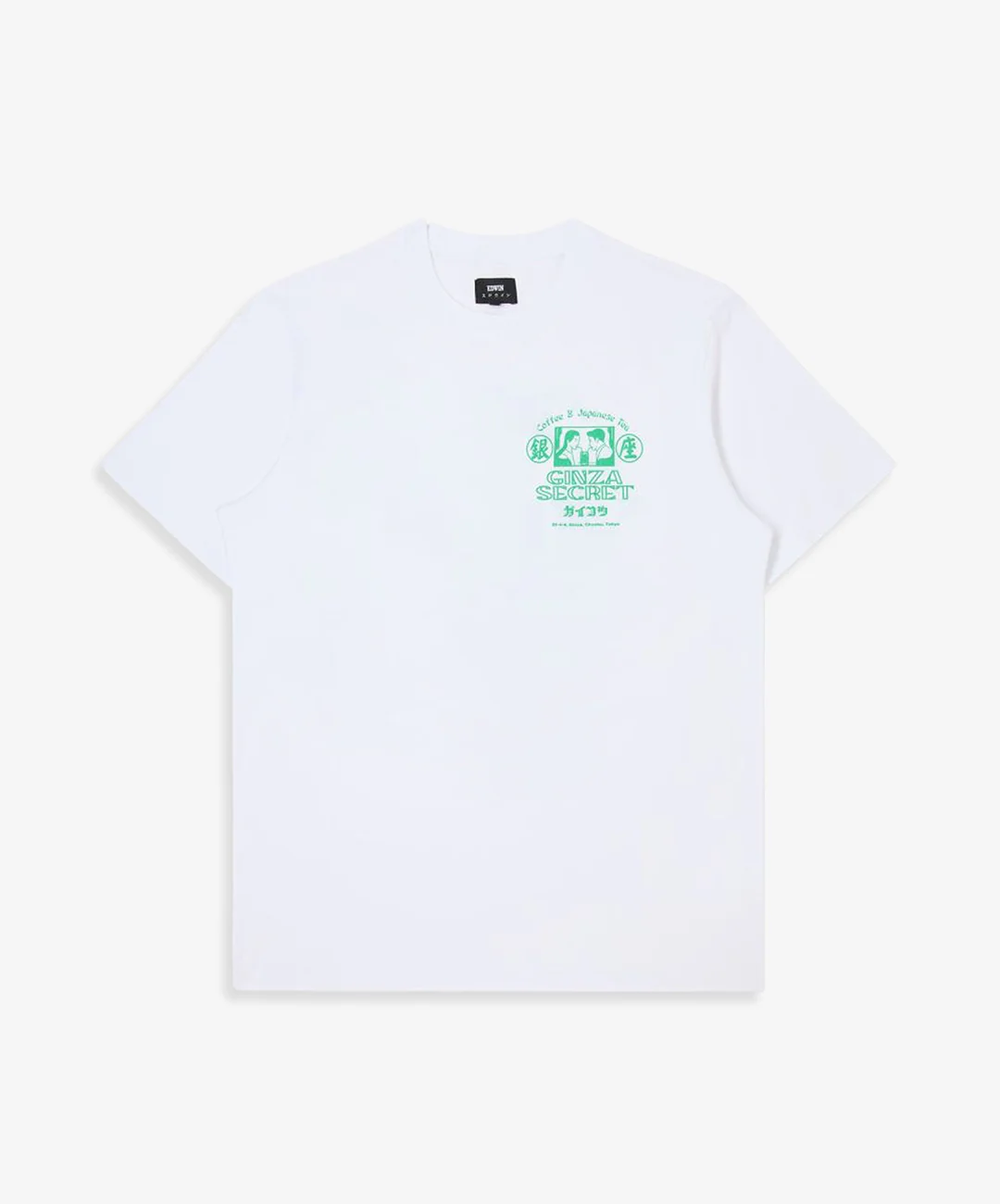 EDWIN | GINZA SECRET T-SHIRT { WHITE - Image 5