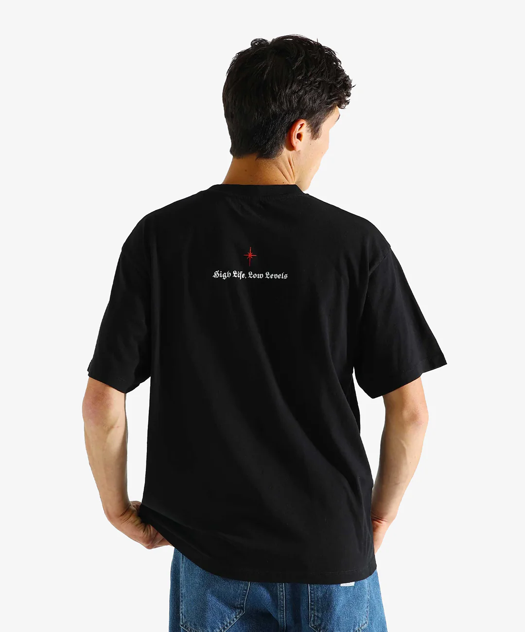 EDWIN | HIGH LIFE LOW LEVELS T-SHIRT { BLACK - Image 2