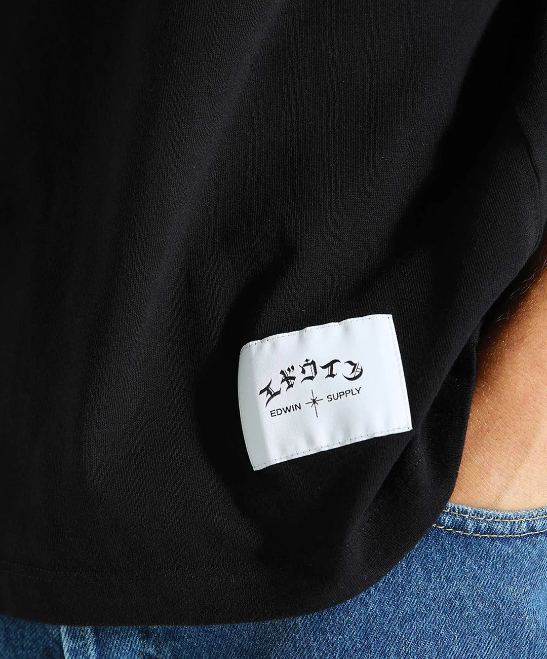 EDWIN | HIGH LIFE LOW LEVELS T-SHIRT { BLACK - Image 4