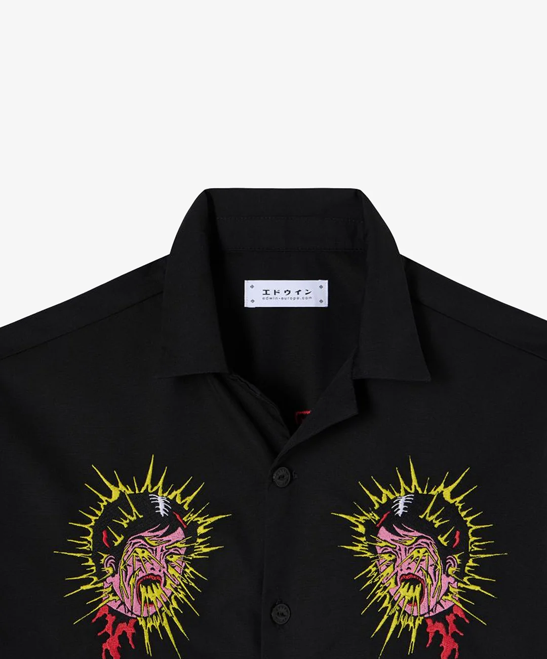 EDWIN | KOUICHI MATSUDA SHIRT SS { BLACK - Image 3