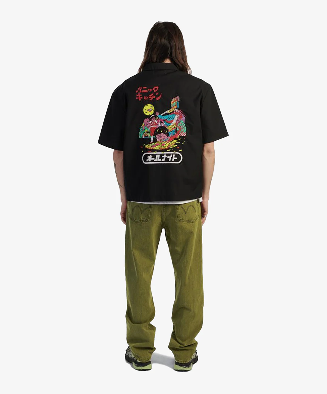 EDWIN | KOUICHI MATSUDA SHIRT SS { BLACK - Image 8