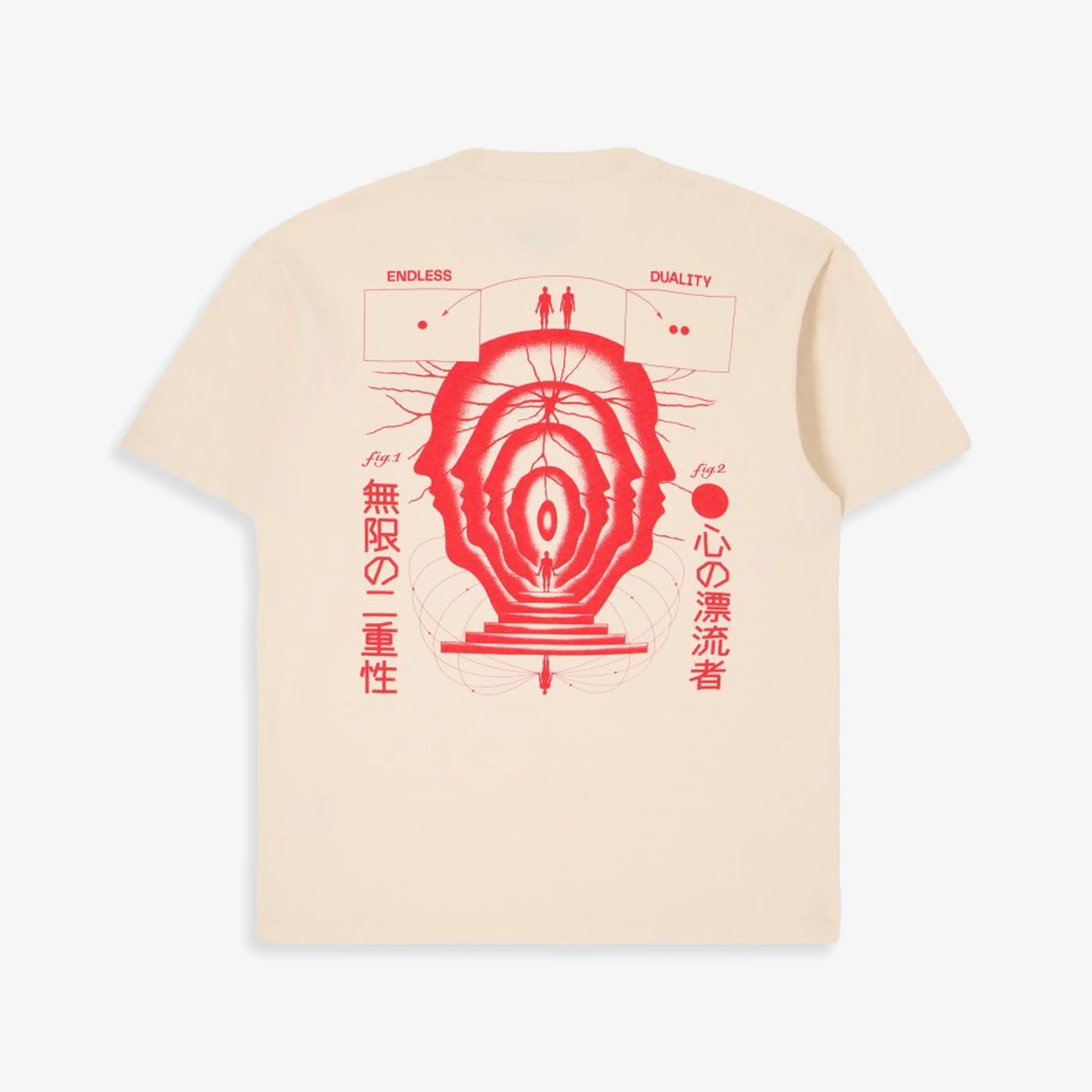 EDWIN | MIND DRIFTER T-SHIRT { WHITECAP GRAY - Image 2