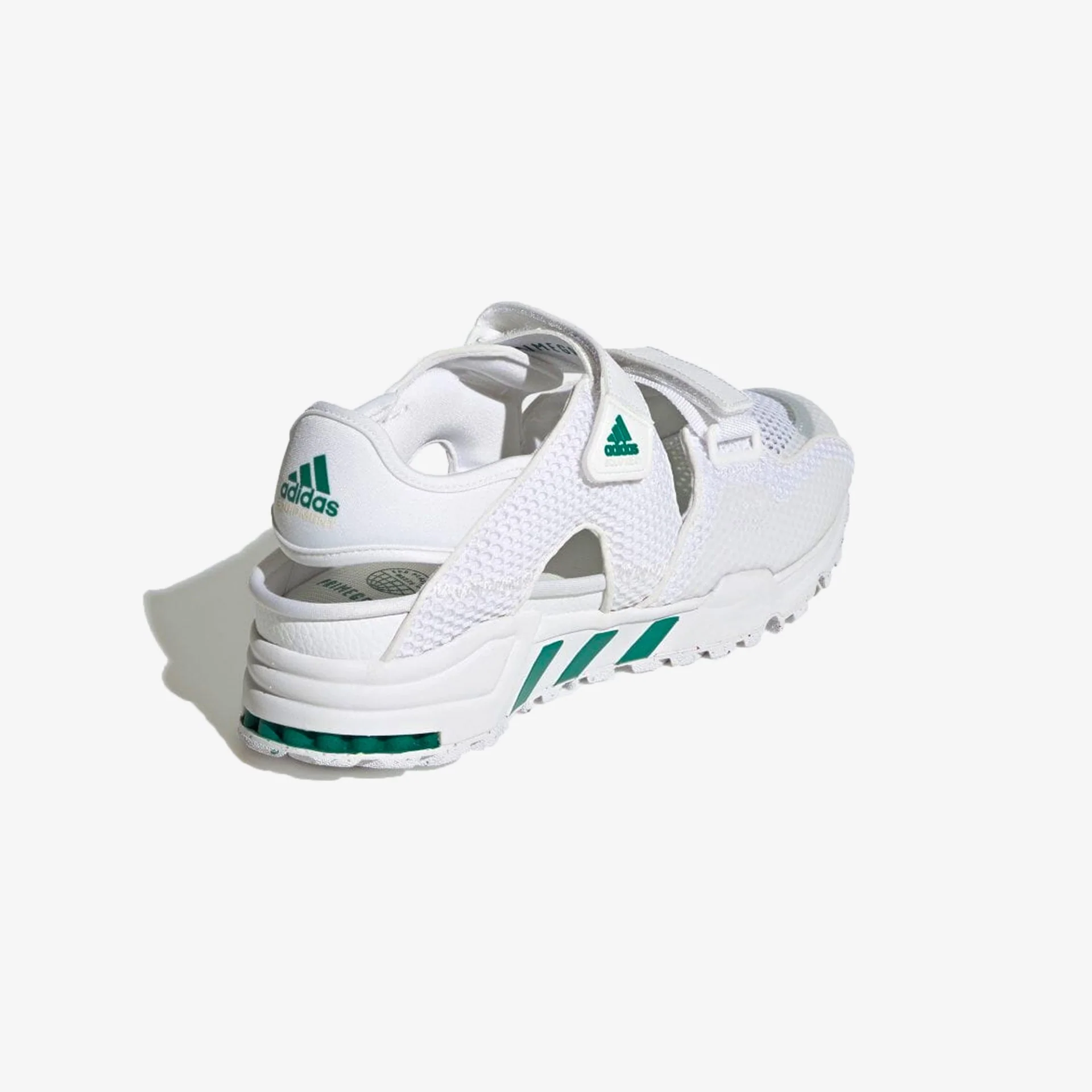 Adidas Originals | EQT93 SANDALS { CLOUD WHITE/OFF WHITE - Image 3