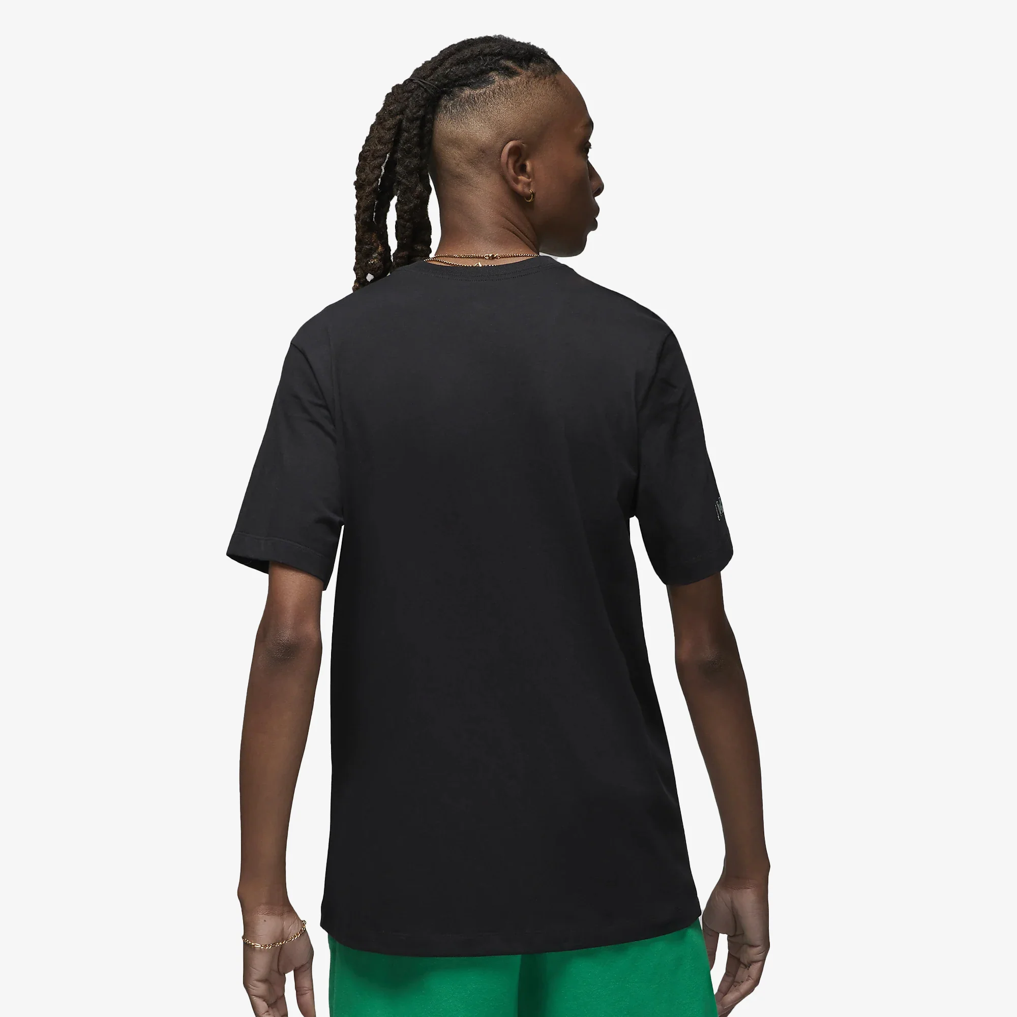 Jordan | ESSENTIALS { BLACK/LUCKY GREEN - Image 2