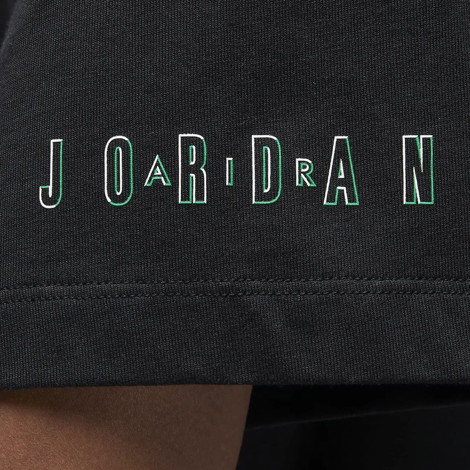 Jordan | ESSENTIALS { BLACK/LUCKY GREEN - Image 5