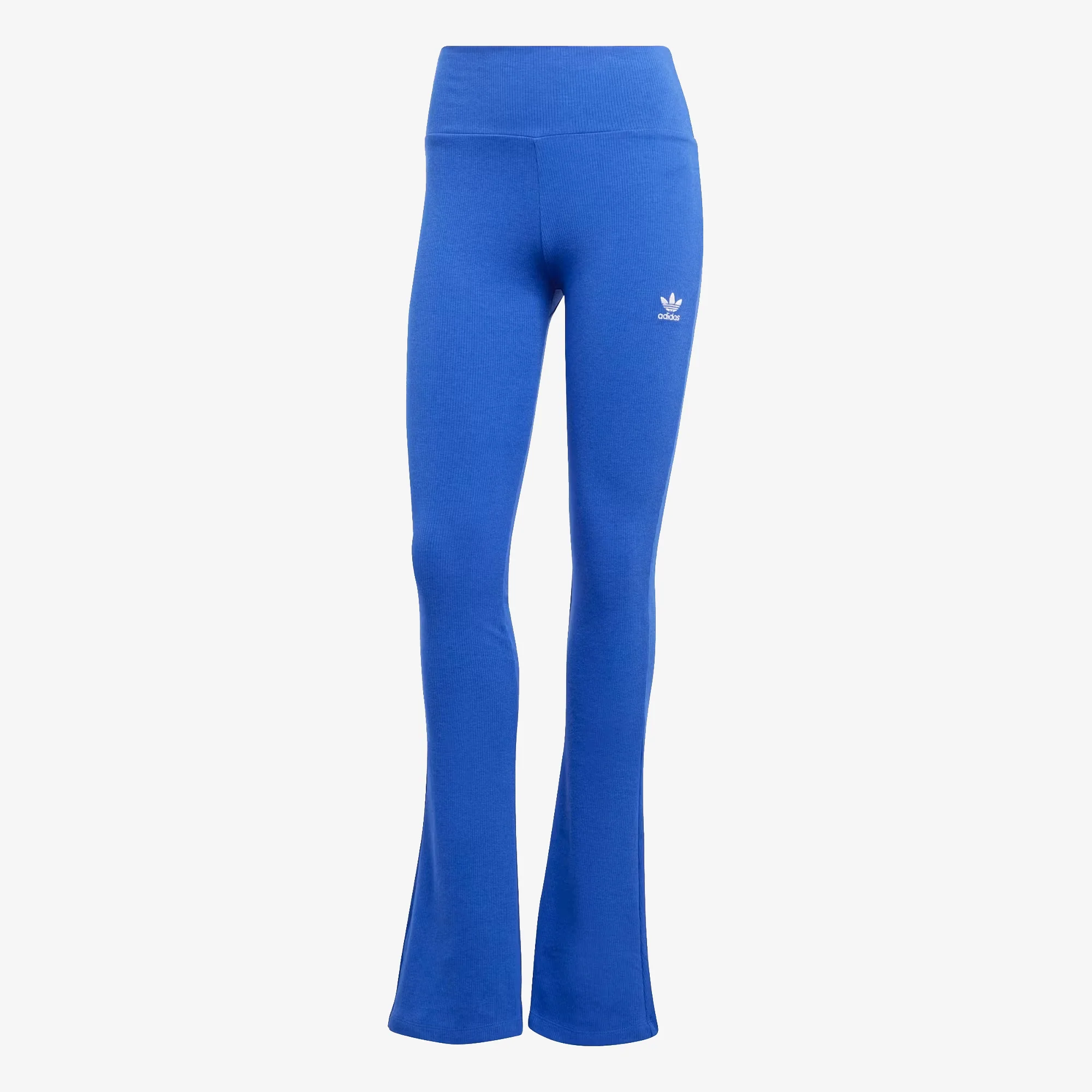 Adidas Originals | ESSENTIALS RIB FLARED PANTS { SEMI LUCID BLUE - Image 3