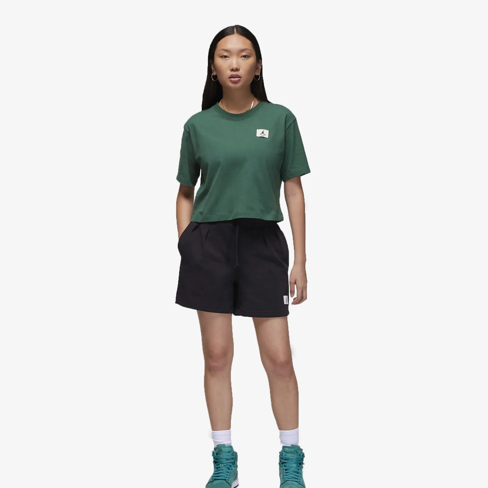 Jordan | ESSENTIALS T-SHIRT { NOBLE GREEN - Image 2