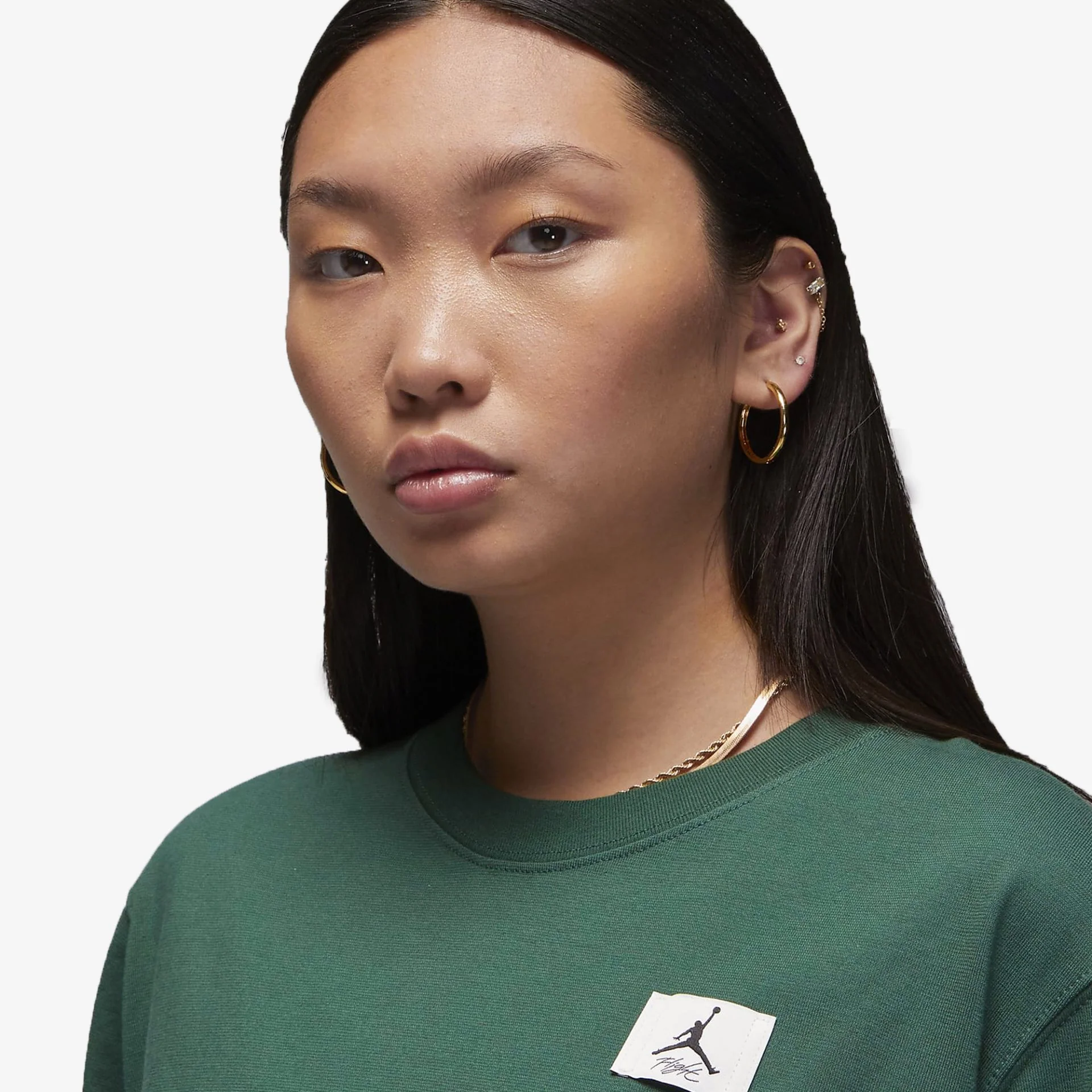 Jordan | ESSENTIALS T-SHIRT { NOBLE GREEN - Image 4
