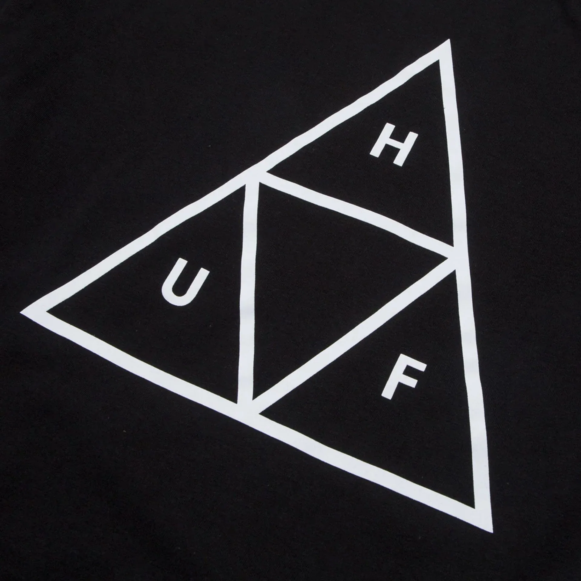 HUF | ESSENTIALS TT TEE { BLACK - Image 3