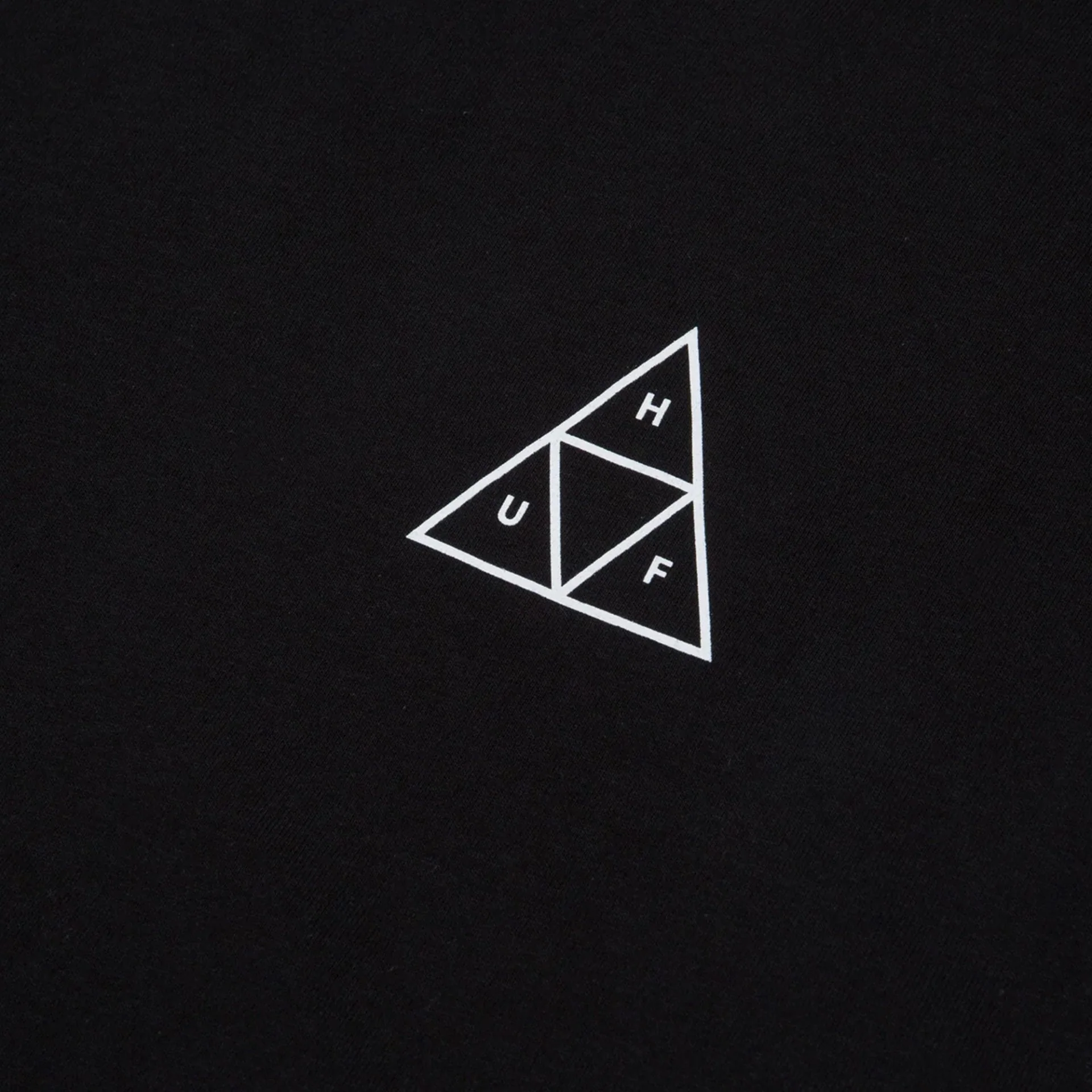 HUF | ESSENTIALS TT TEE { BLACK - Image 4