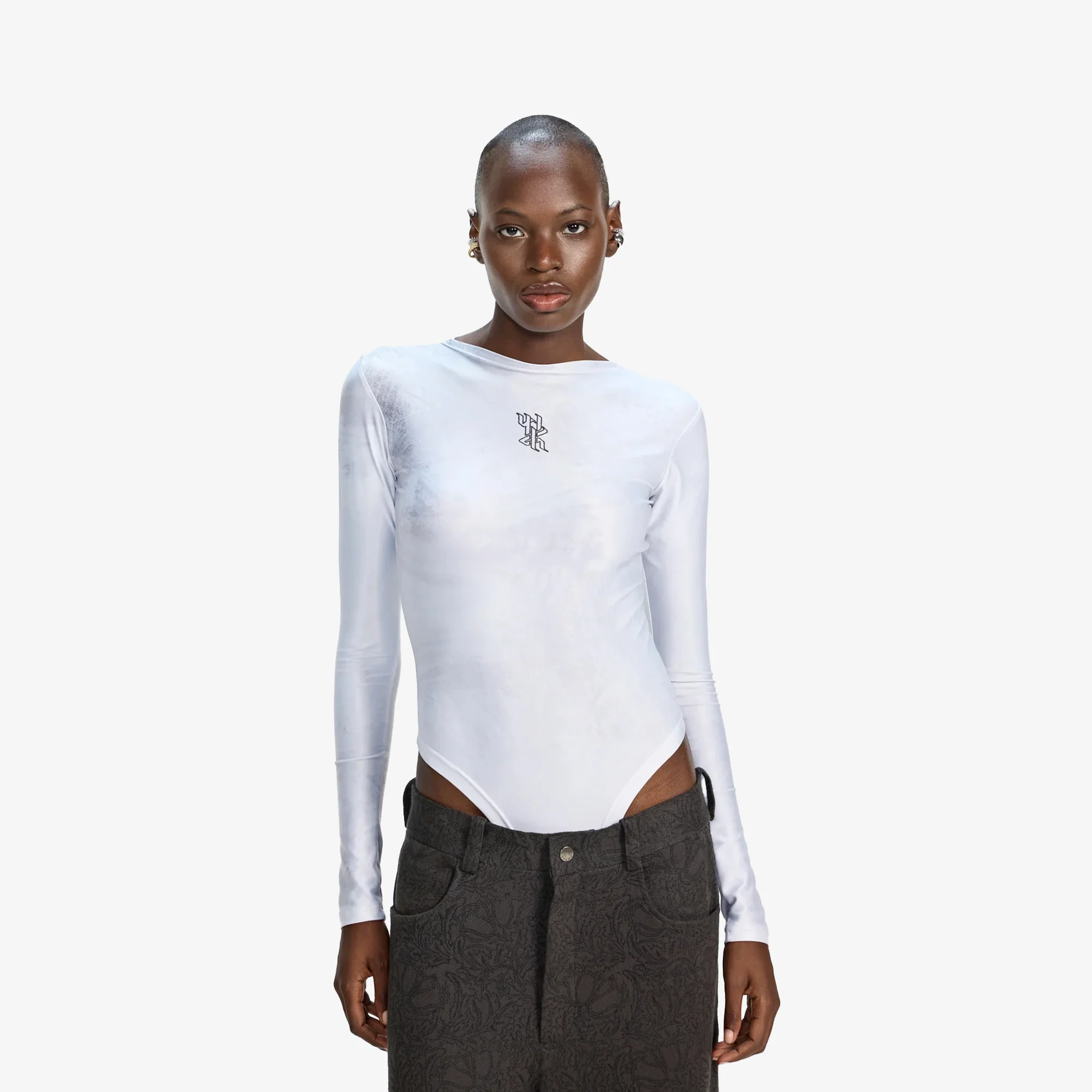 F A R A K | BASICS WOMEN BODYSUIT { WHITE
