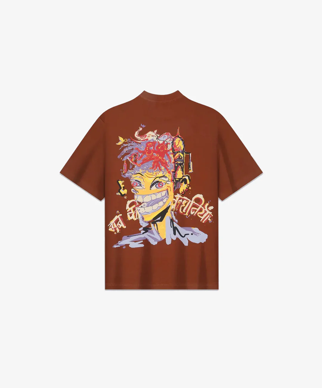 F A R A K | MANN KI KAHANIYAN' TEE { RED - Image 4