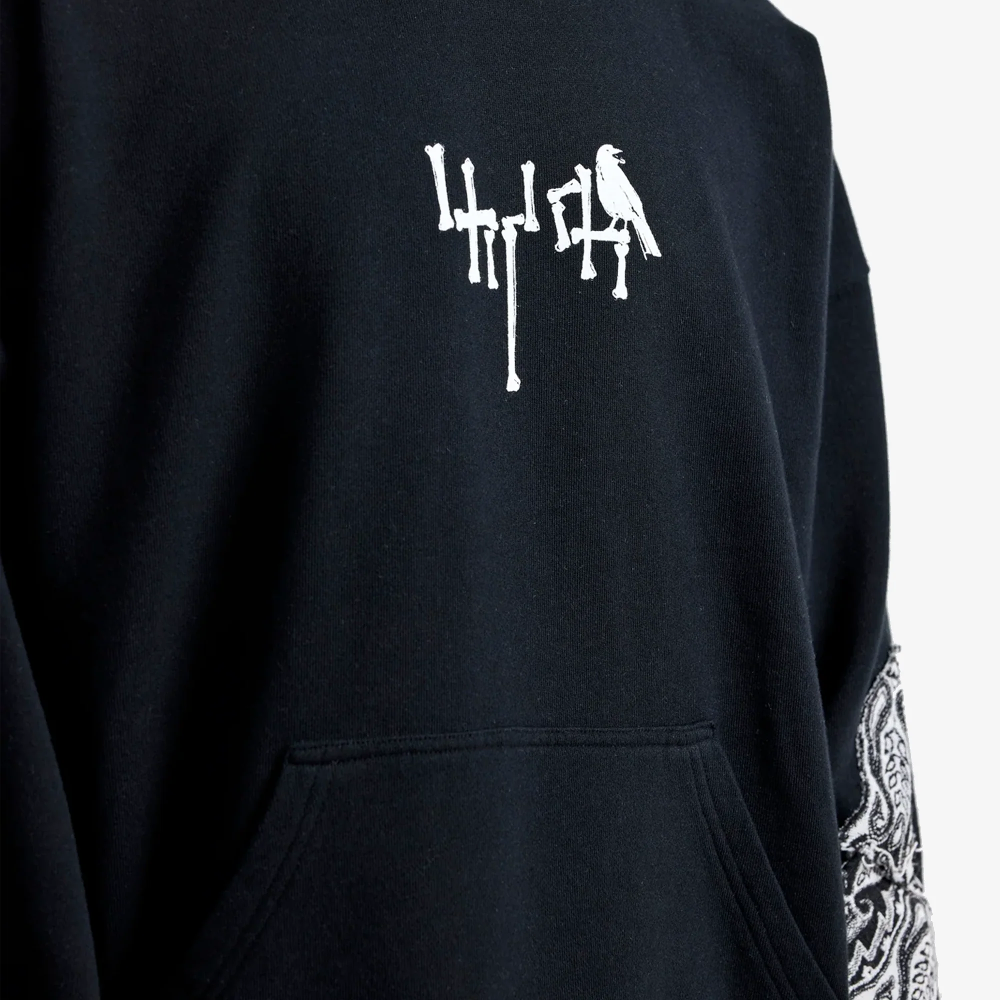 F A R A K | NAADAN PARINDEY HOODIE { BLACK - Image 4