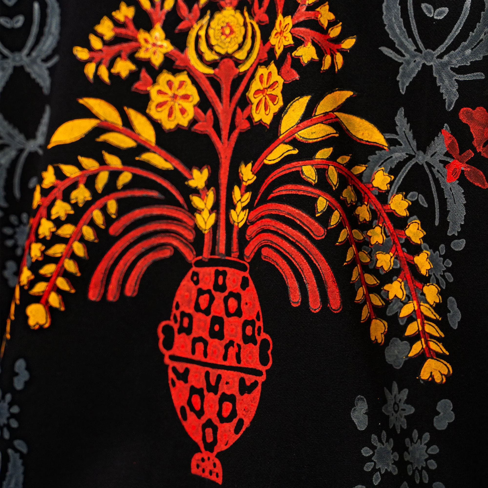 F A R A K | REBELLION HANDMADE HOODIE { BLACK - Image 3