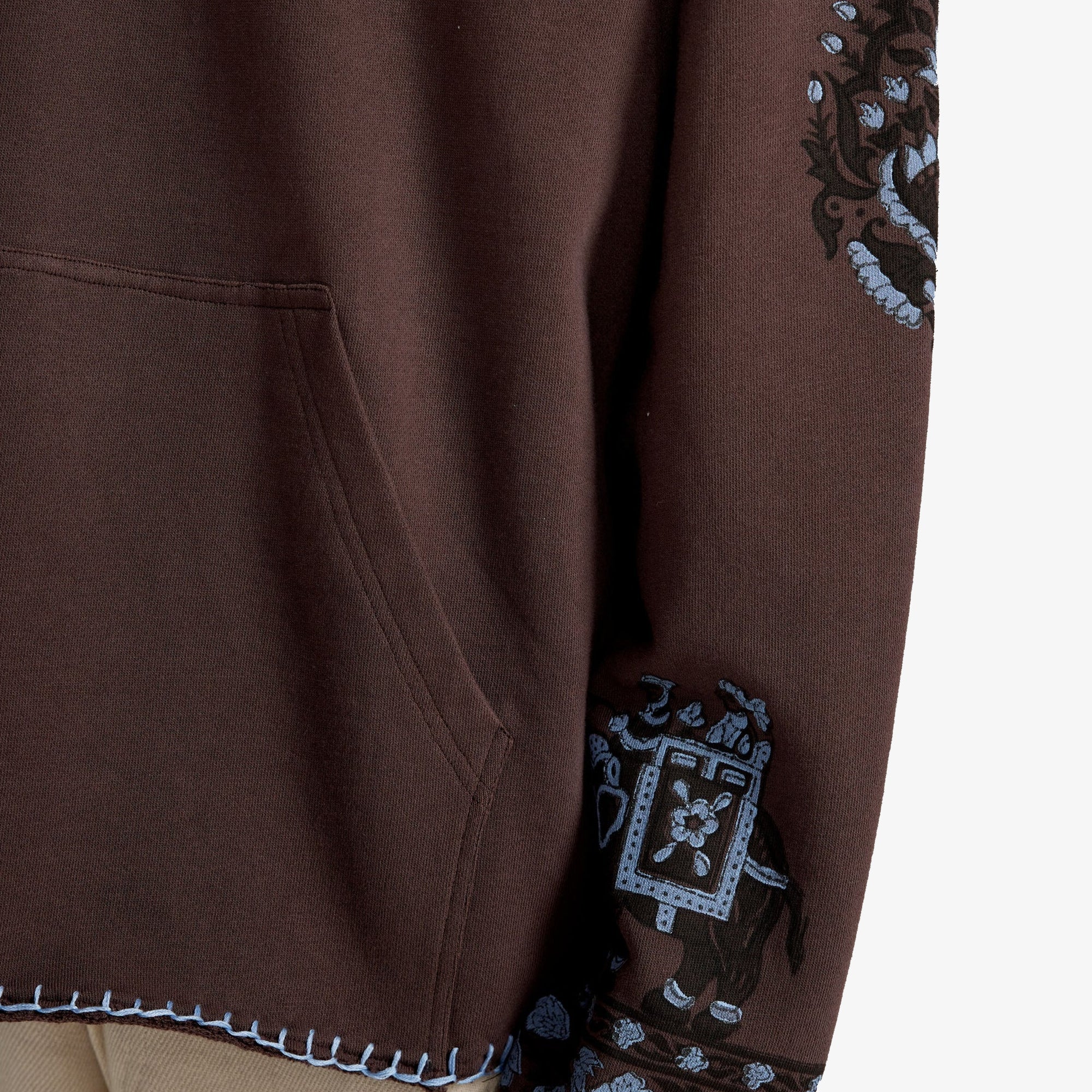 F A R A K | WALLS OF RAJASTHAN 3.0 HOODIE { GREY - Image 5