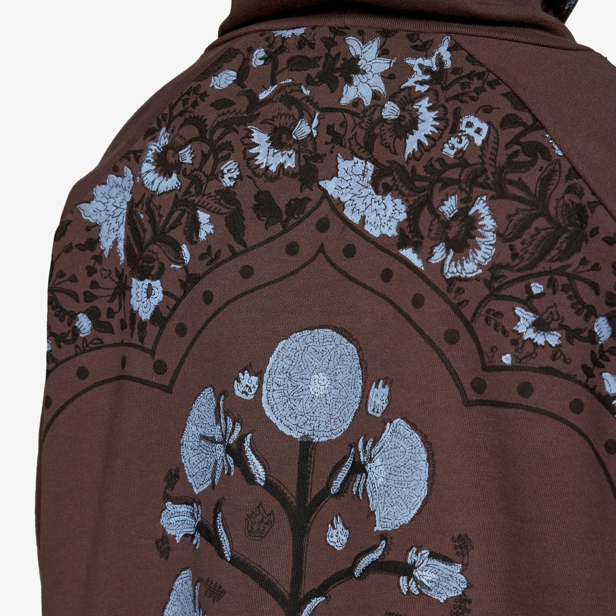 F A R A K | WALLS OF RAJASTHAN 3.0 HOODIE { GREY - Image 6