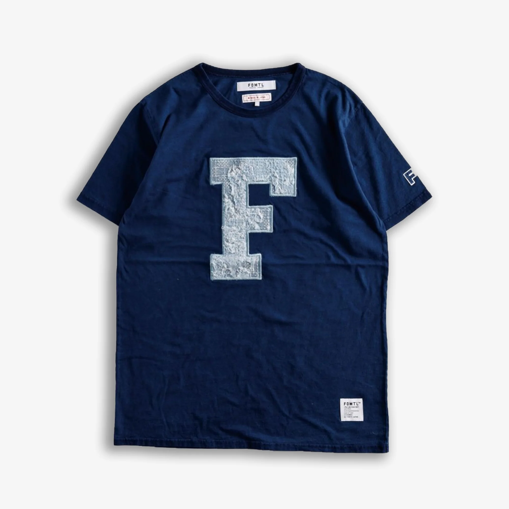 FDMTL | F PATCH INDIGO TEE 23SS { NAVY