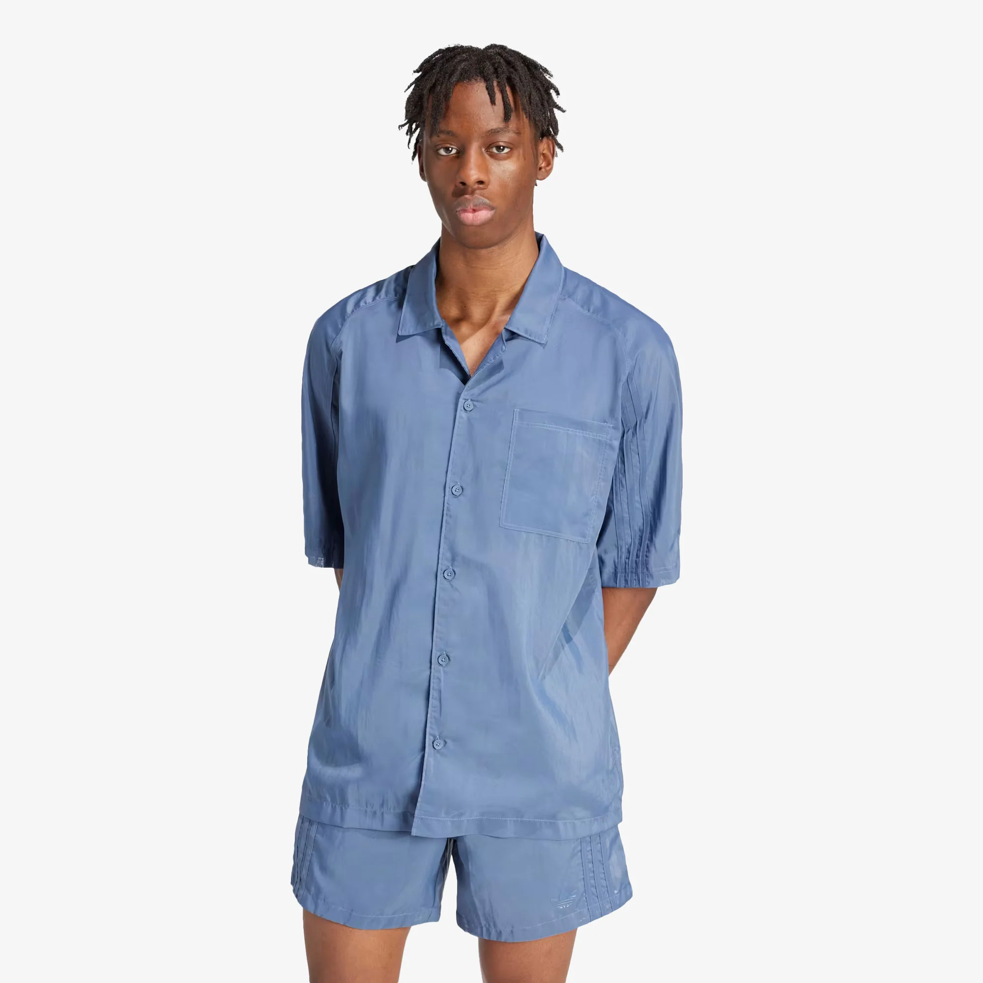 Adidas Originals | FASHION SHORT SLEEVE SHIRT { PRELOVED INK