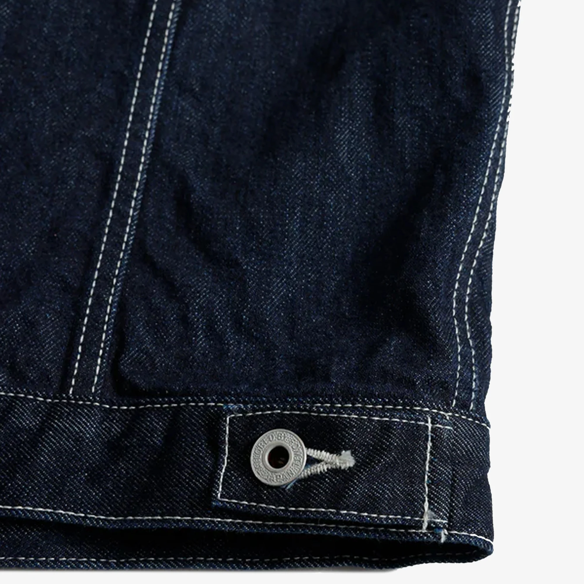 FDMTL | DENIM JACKET RINSE { INDIGO - Image 6