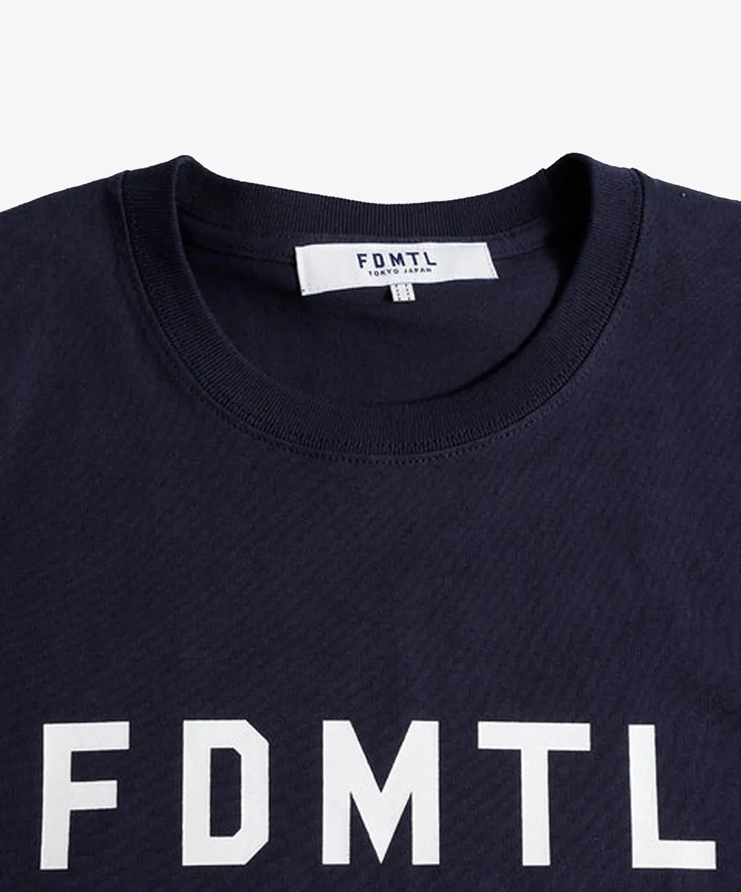 FDMTL | FDMTL LOGO TEE { NAVY - Image 2