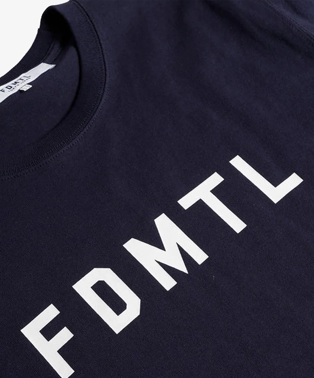 FDMTL | FDMTL LOGO TEE { NAVY - Image 3