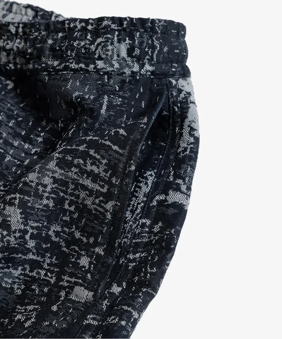 FDMTL | JACQUARD BORO PANTS { BLUE GREY - Image 5