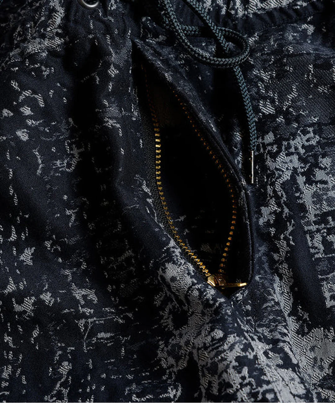 FDMTL | JACQUARD BORO PANTS { BLUE GREY - Image 7