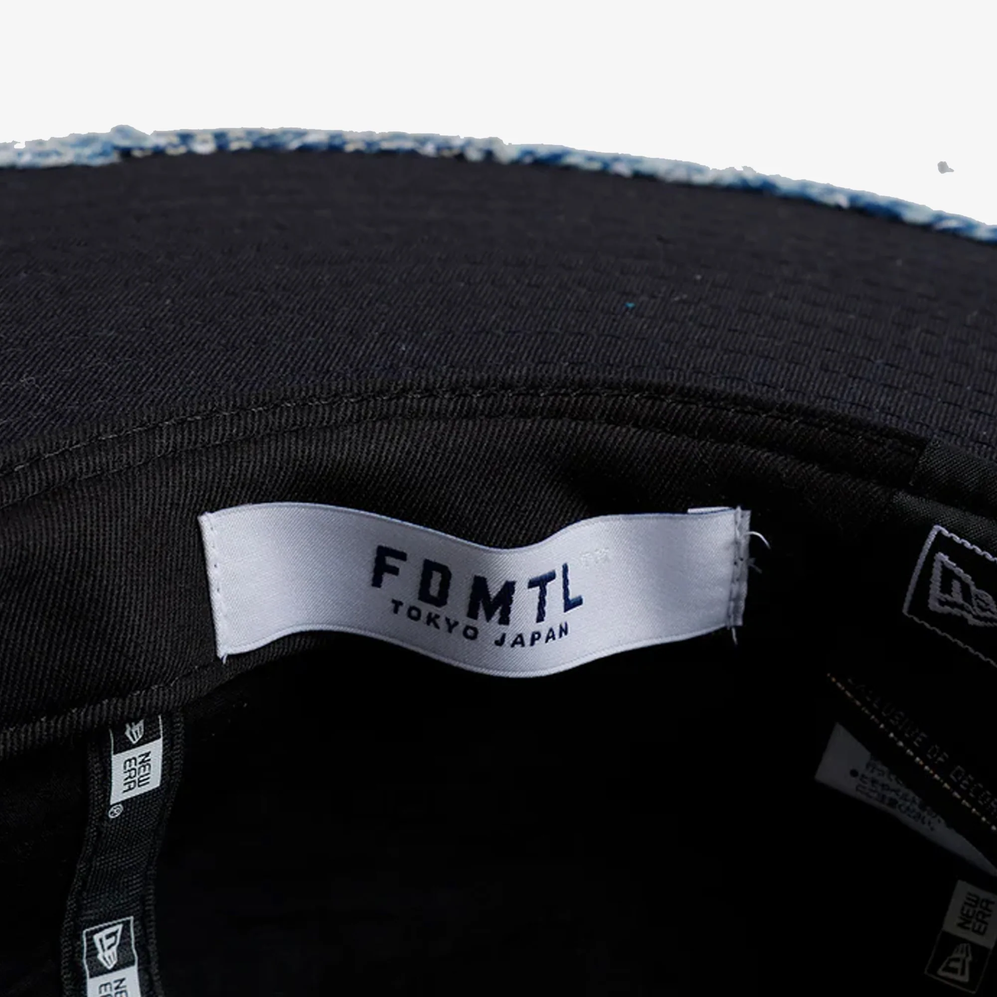 FDMTL | <NEWERA> FITTED LONG BRIM HAT { INDIGO - Image 3