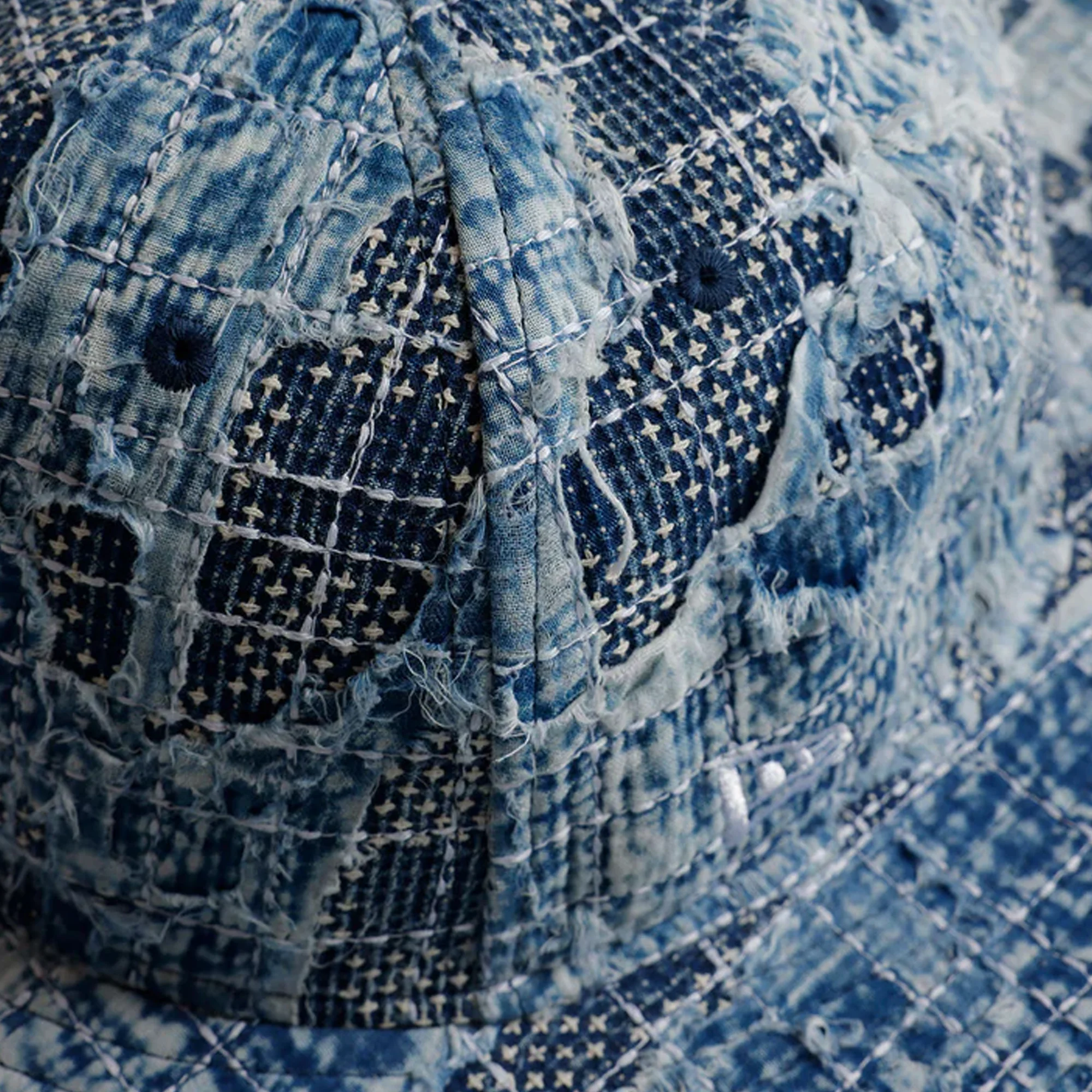 FDMTL | <NEWERA> FITTED LONG BRIM HAT { INDIGO - Image 4