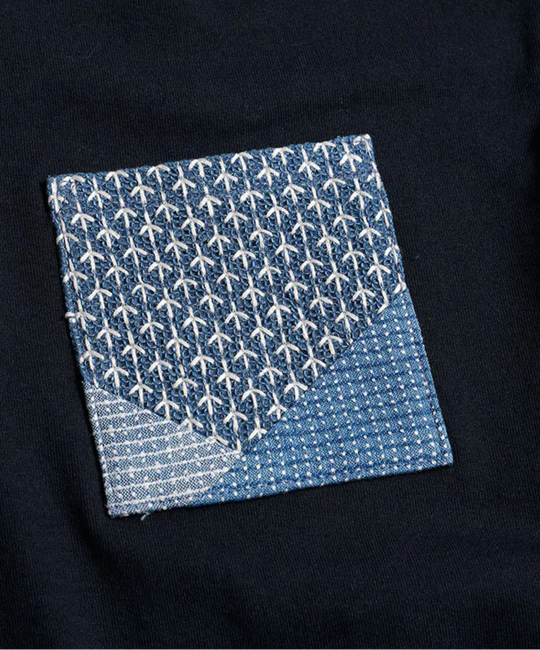 FDMTL | ORIGAMI TEE { NAVY - Image 3