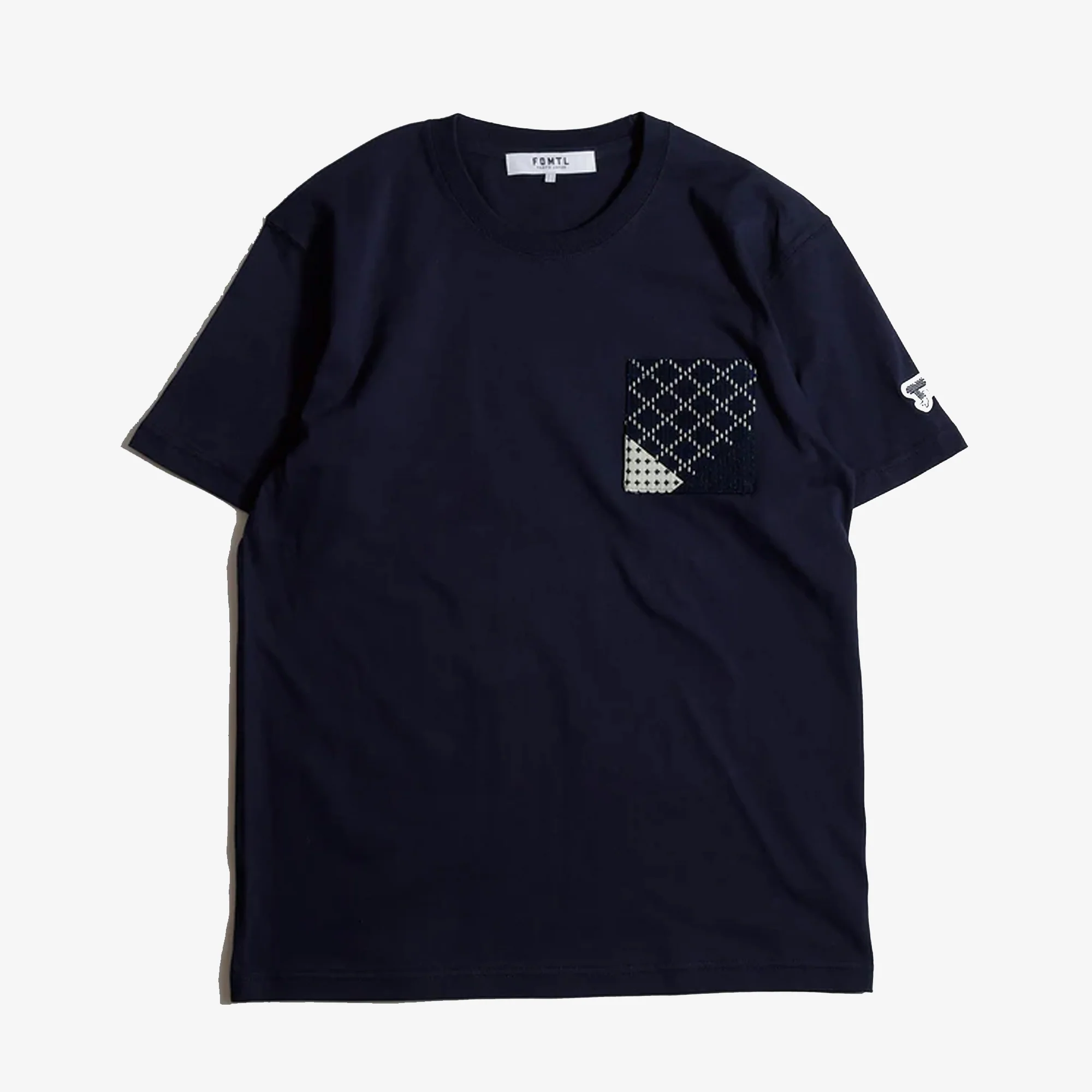 FDMTL | ORIGAMI TEE { NAVY