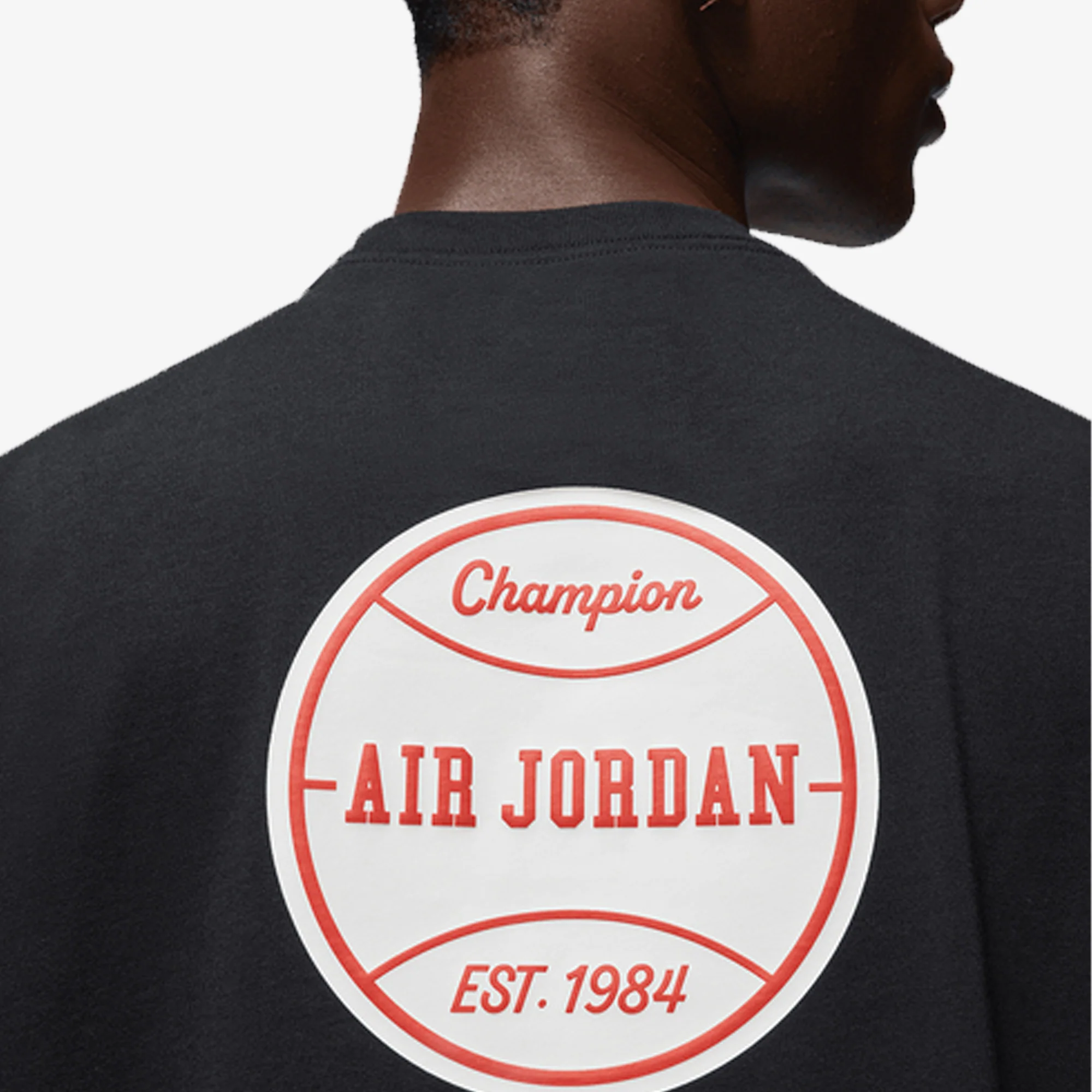 Jordan | FLIGHT MVP 85 { BLACK/WHITE/DUNE RED - Image 2