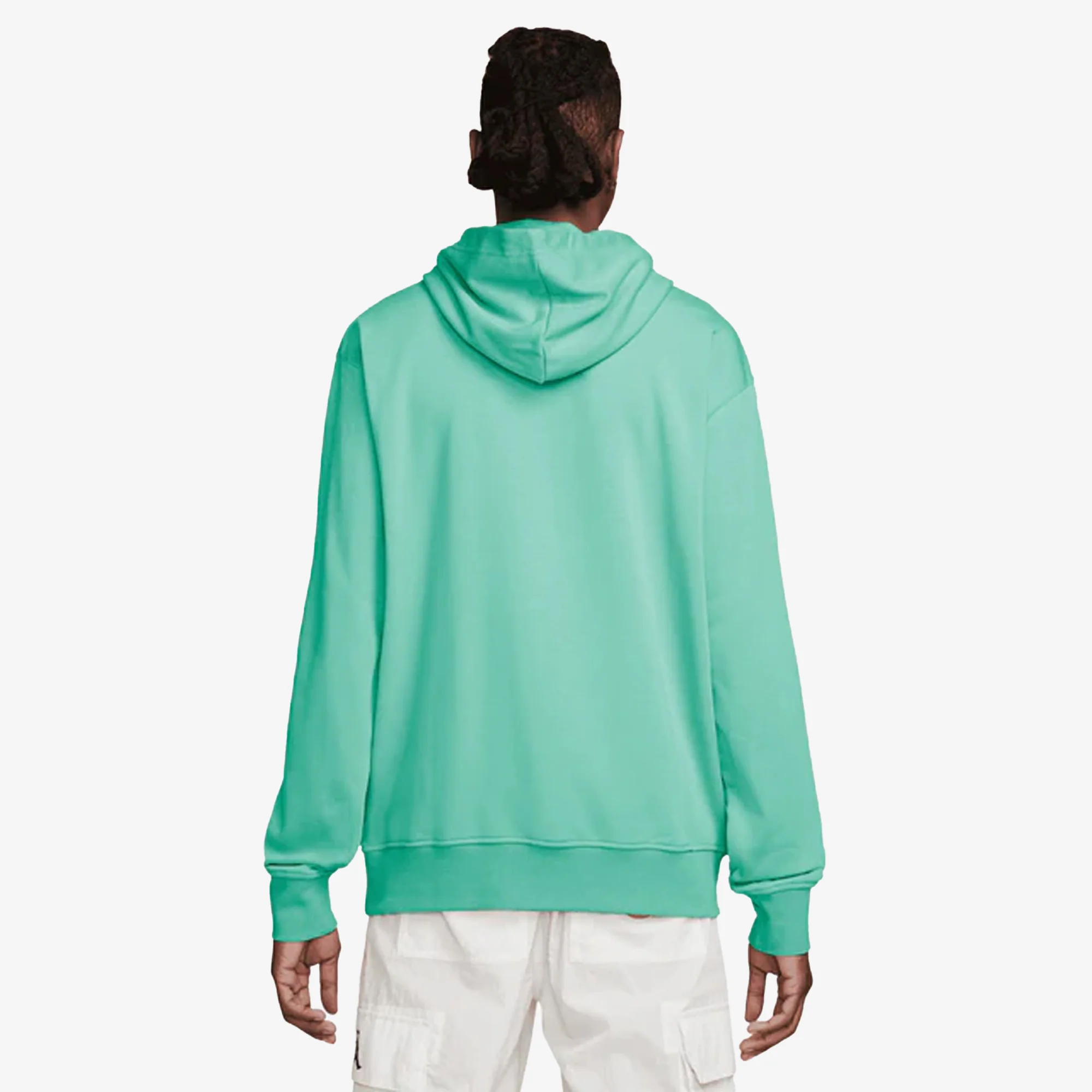 Jordan | FLIGHT MVP FLEECE PULLOVER HOODIE { GREEN - Image 2