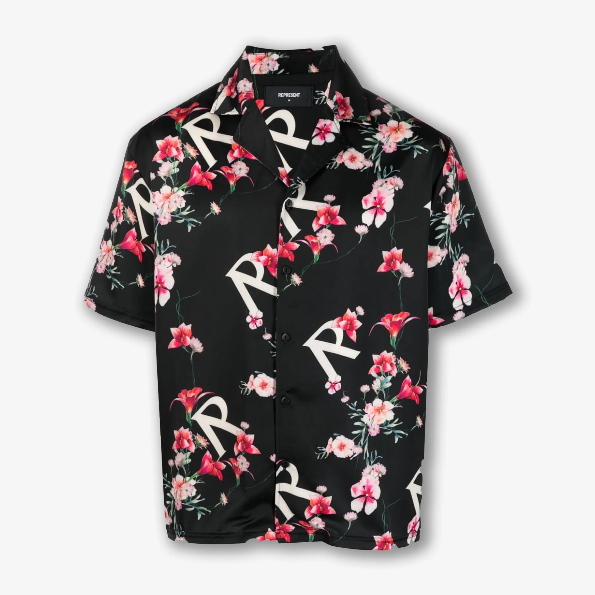Represent | FLORAL SHIRT { BLACK - Image 3
