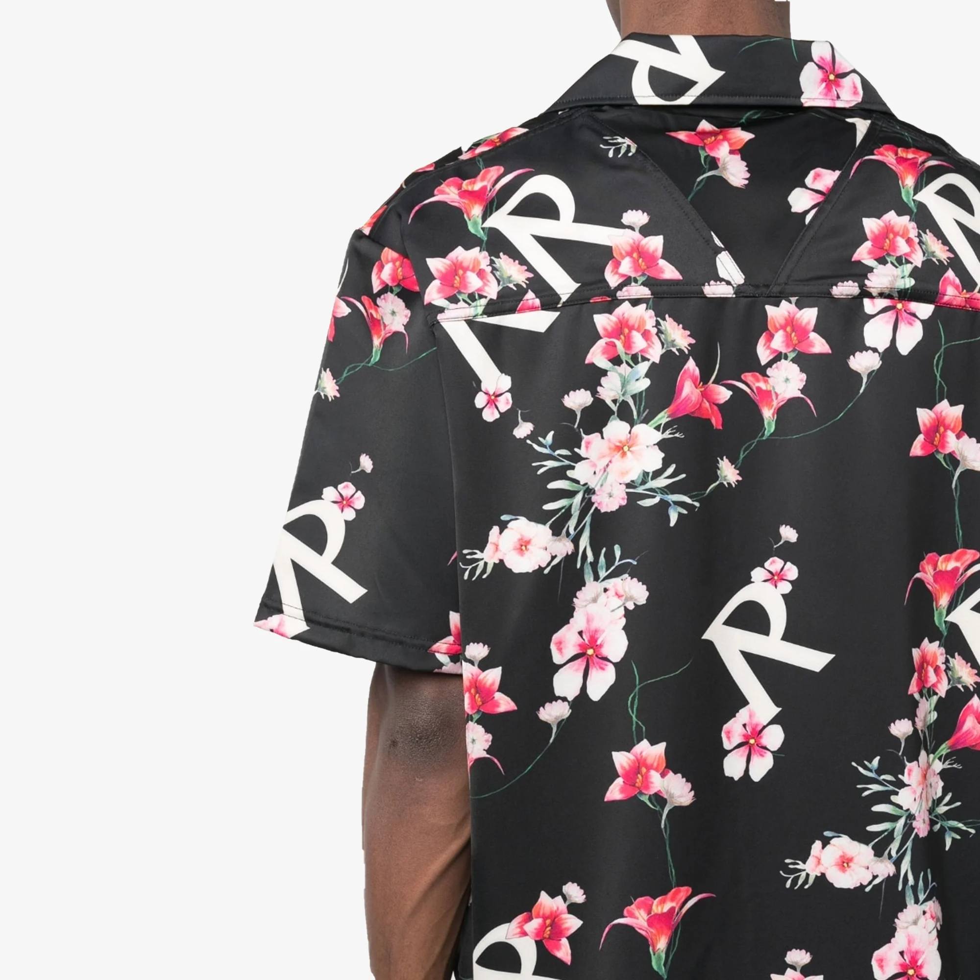 Represent | FLORAL SHIRT { BLACK - Image 4