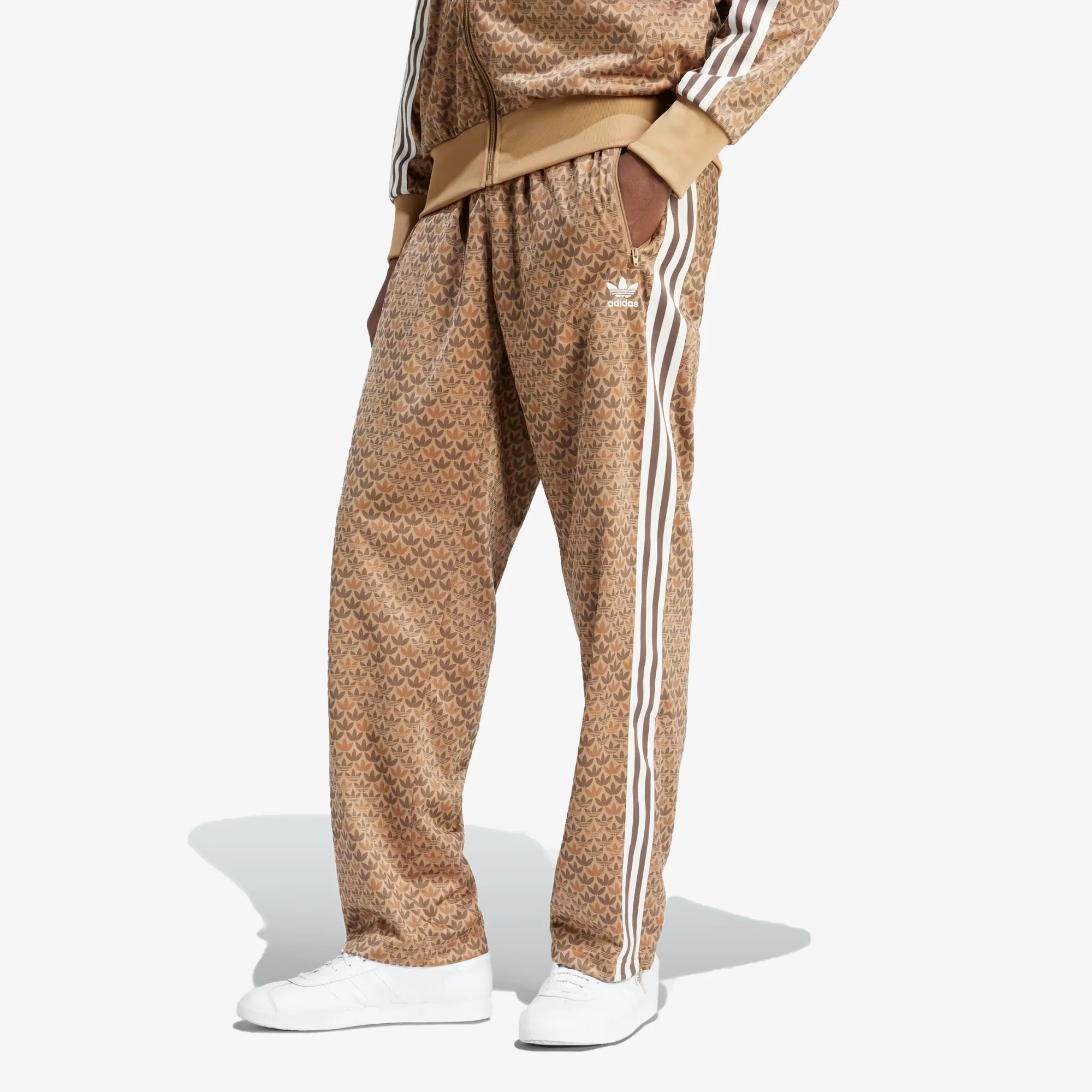 Adidas Originals | FIREBIRD CLASSIC MONO TRACK PANTS { EARTH STRATA S23