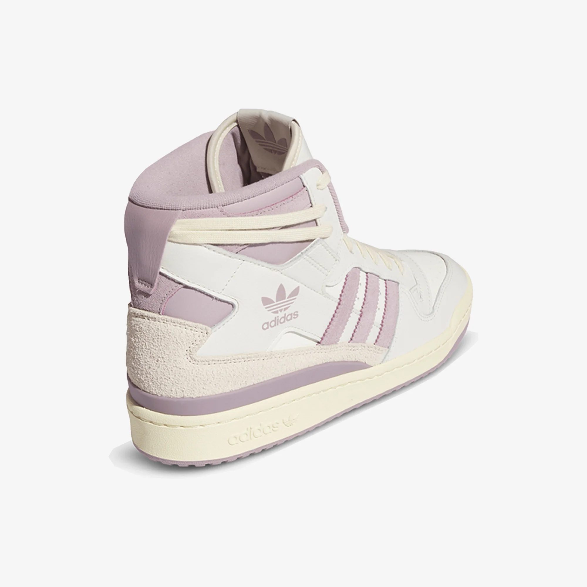 Adidas Originals | FORUM 84 HIGH { IVORY/PRELOVED FIG/WONDER WHITE - Image 3