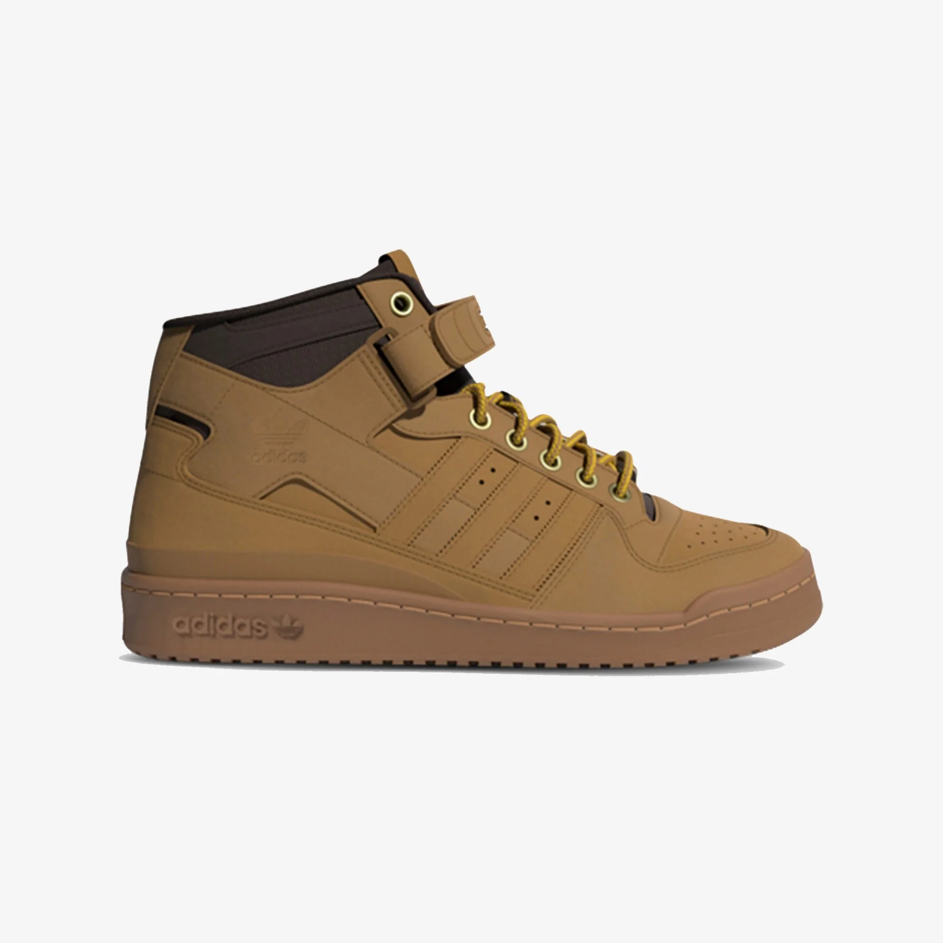 Adidas Originals | FORUM MID { BROWN