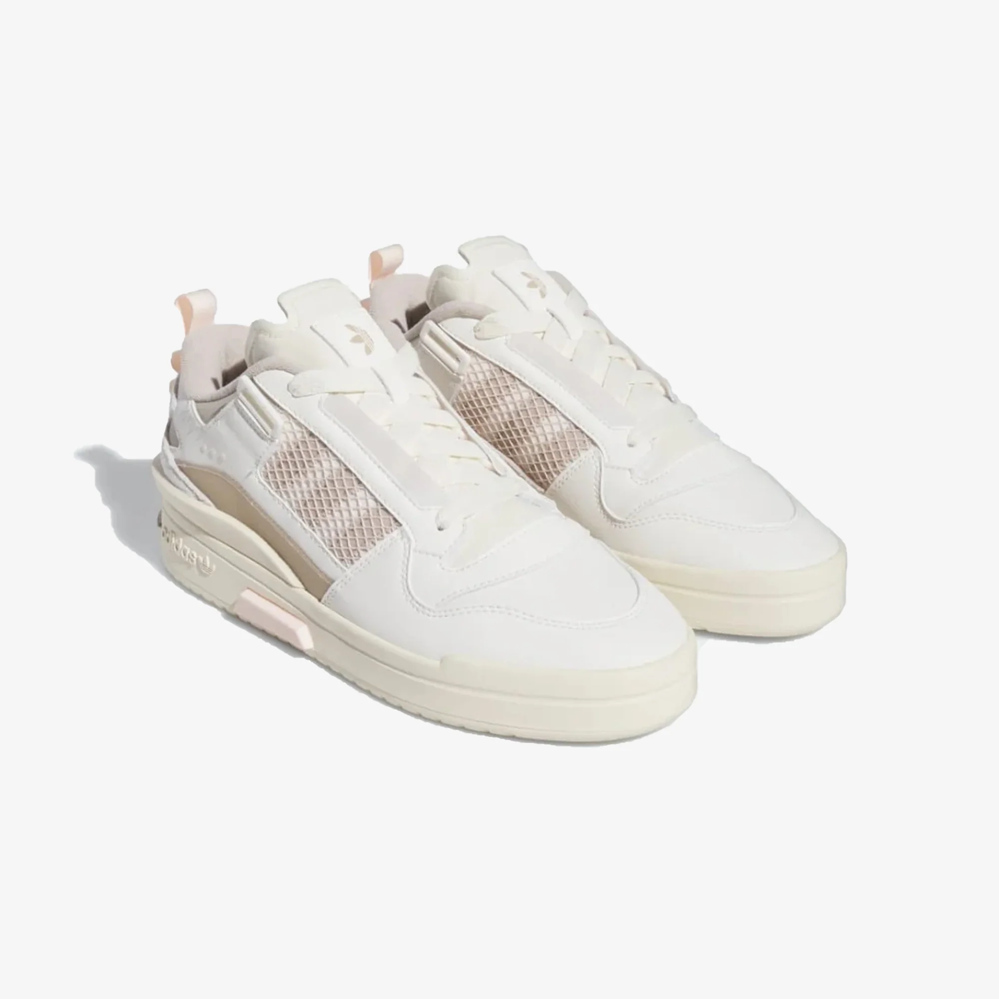 Adidas Originals | FORUM MOD LOW  { CLOUD WHITE/BEIGE - Image 2