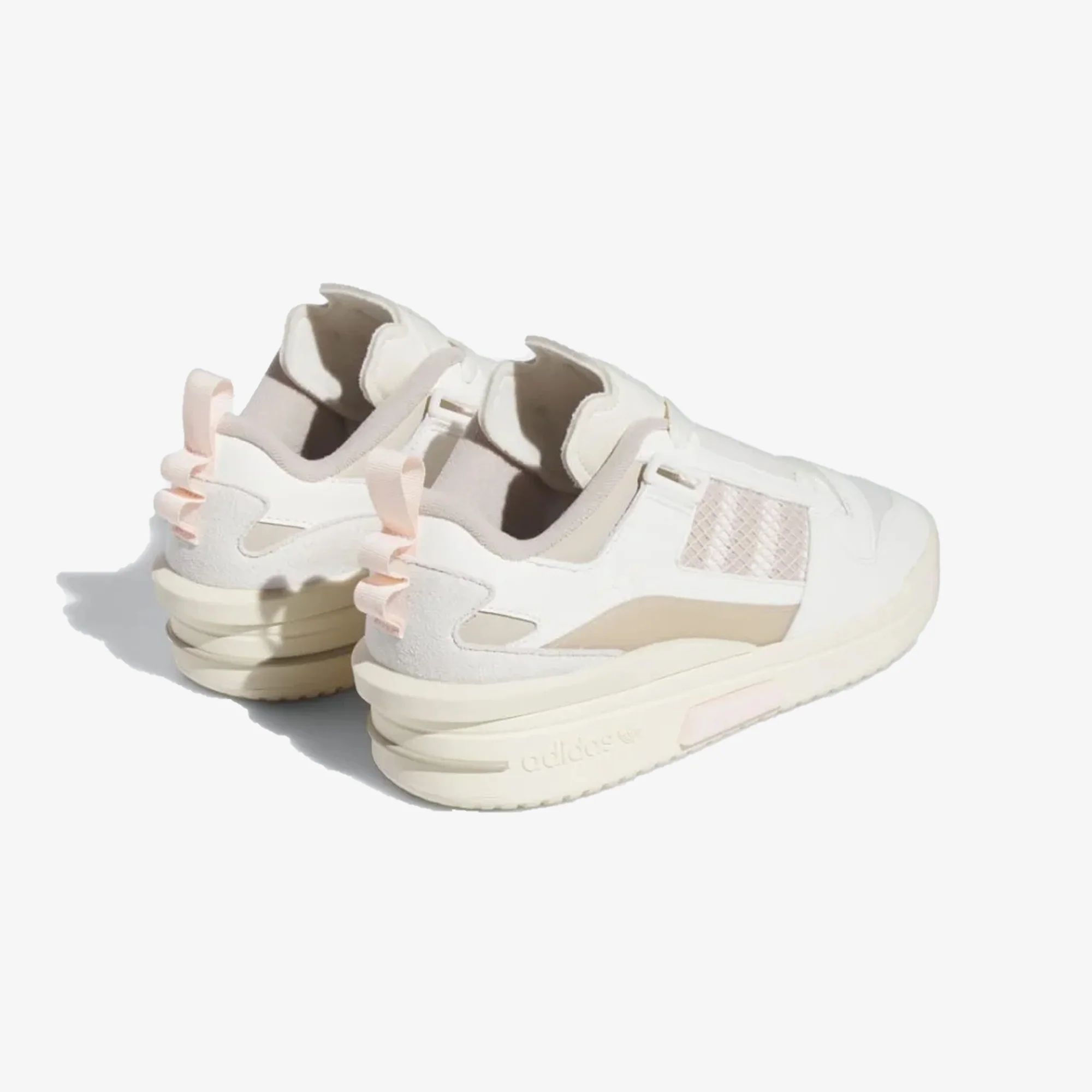 Adidas Originals | FORUM MOD LOW  { CLOUD WHITE/BEIGE - Image 3