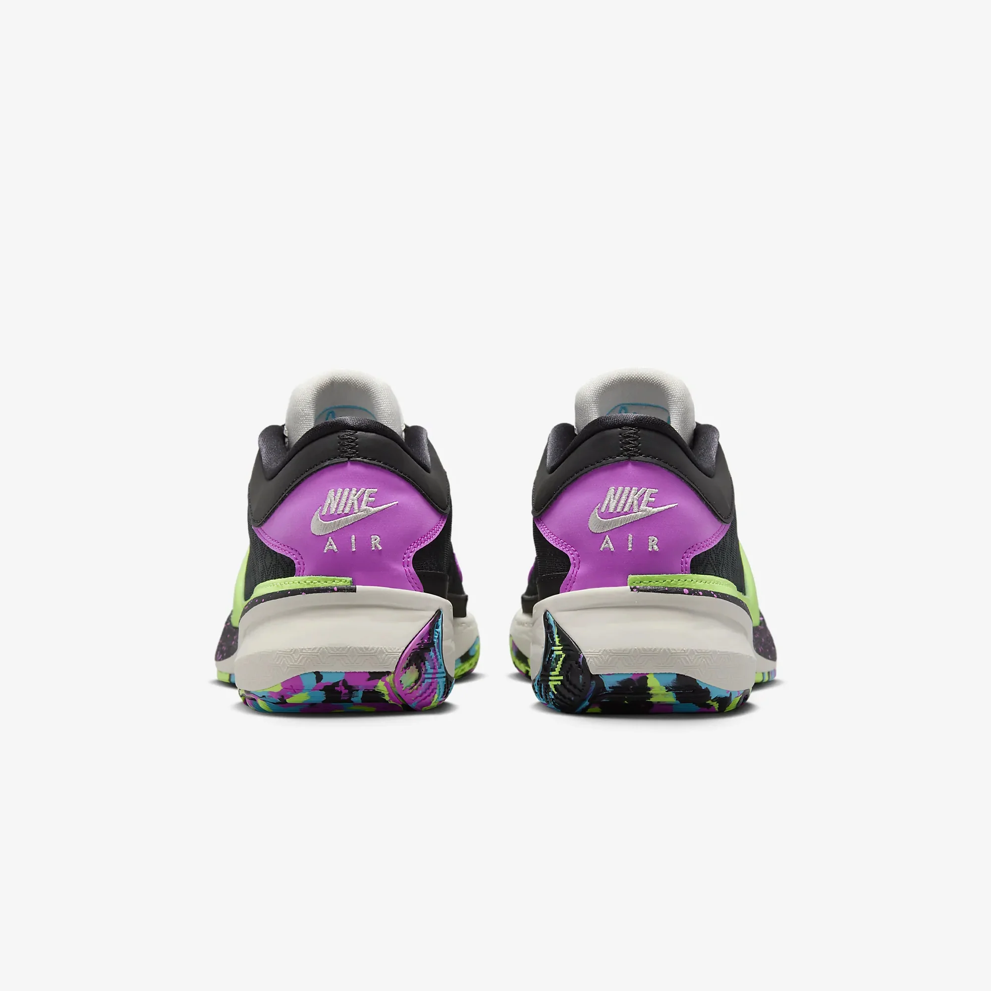 Nike | FREAK 5 EP { BLACK/PHANTOM-FUCHSIA DREAM-BALTIC BLUE - Image 3