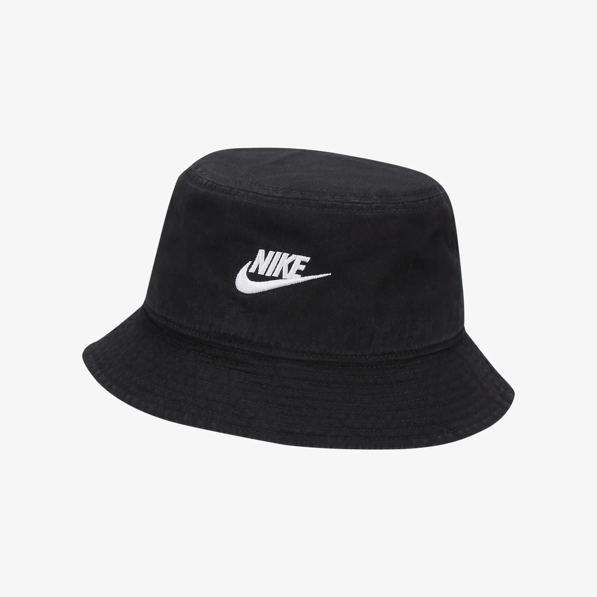 Nike | FUTURA WASHED BUCKET HAT { BLACK/WHITE