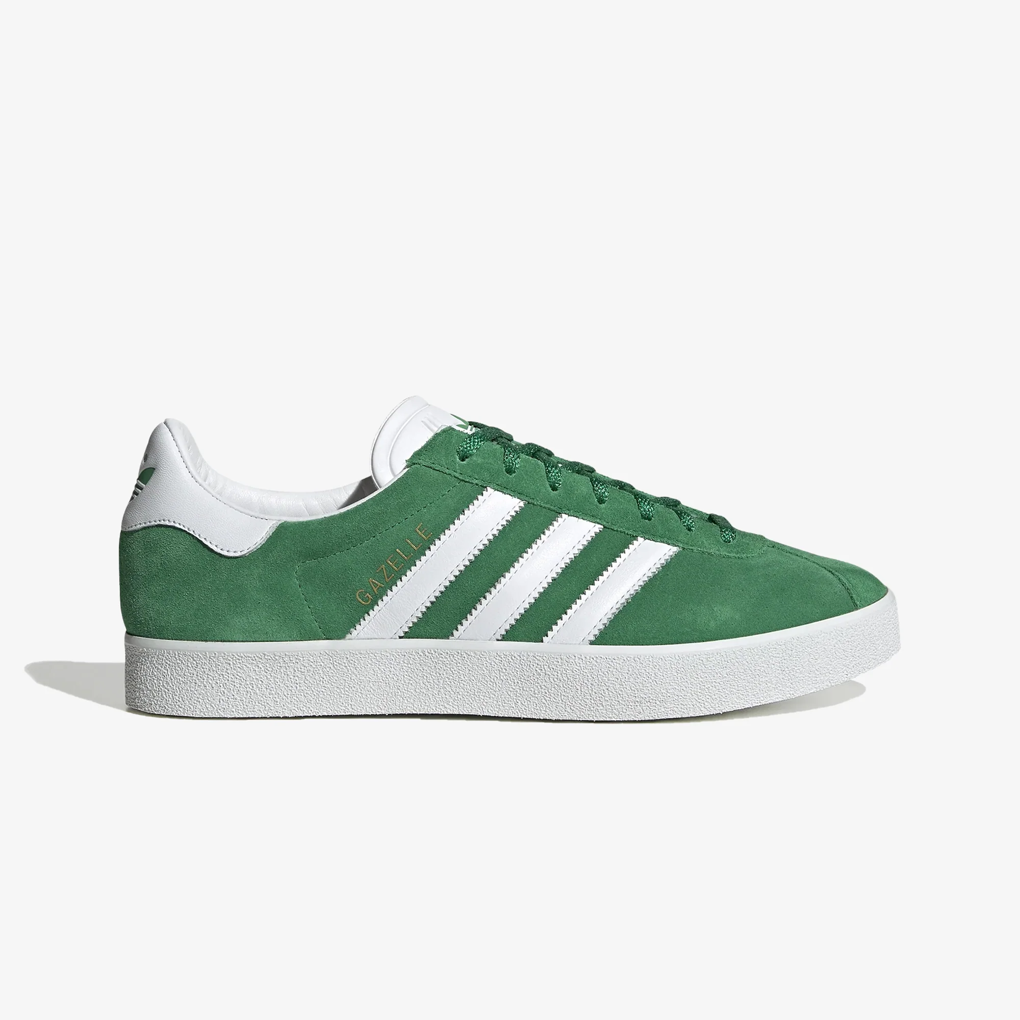 Adidas Originals | GAZELLE 85 { GREEN/WHITE/METALLIC