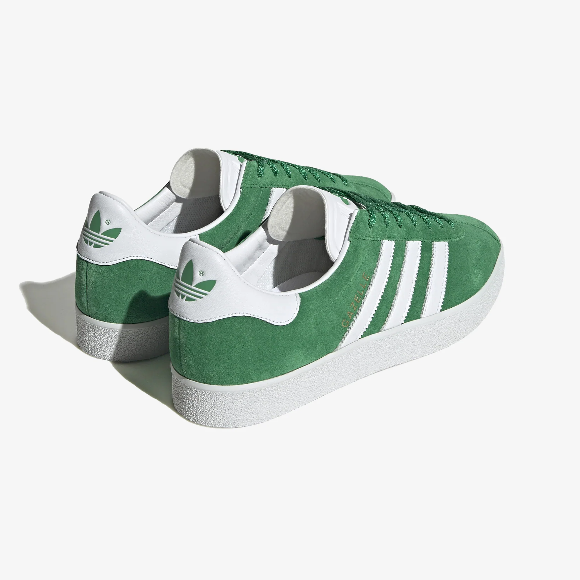 Adidas Originals | GAZELLE 85 { GREEN/WHITE/METALLIC - Image 3