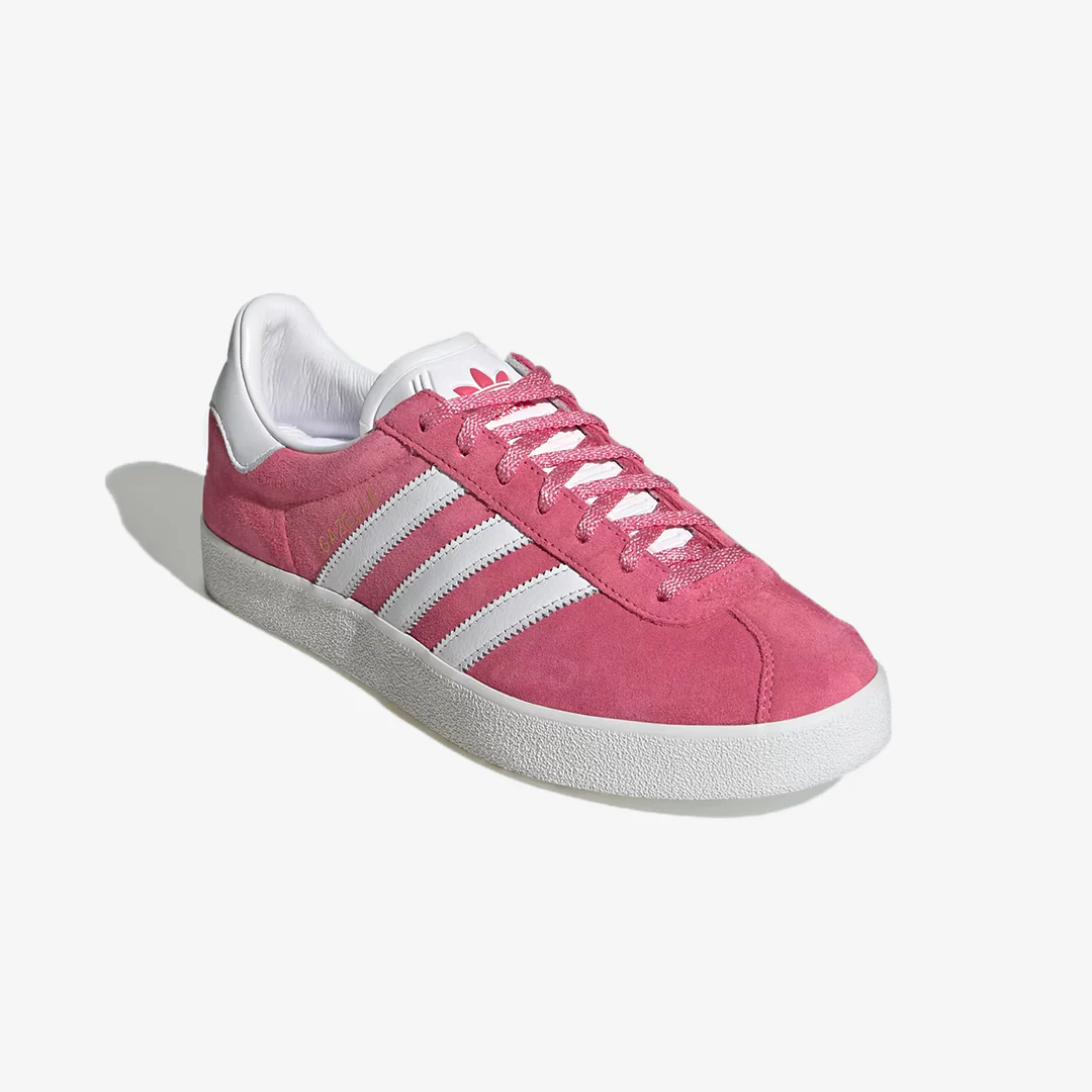 Adidas Originals | GAZELLE 85 { PINK FUSION/CLOUD WHITE - Image 2
