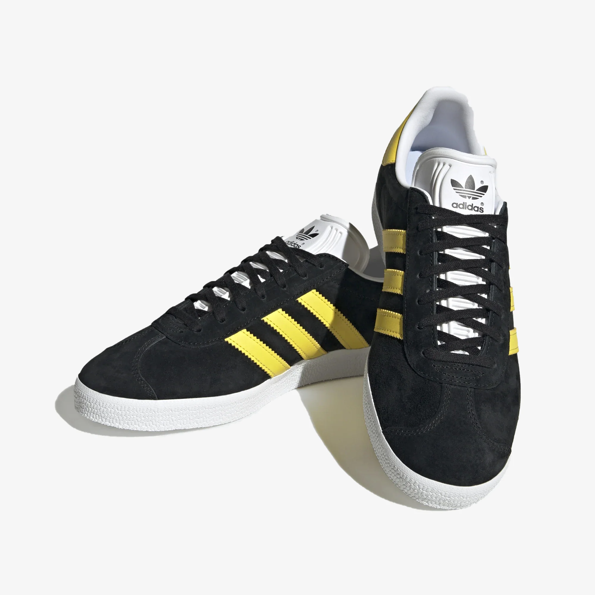 Adidas Originals | GAZELLE { BLACK/YELLOW - Image 2
